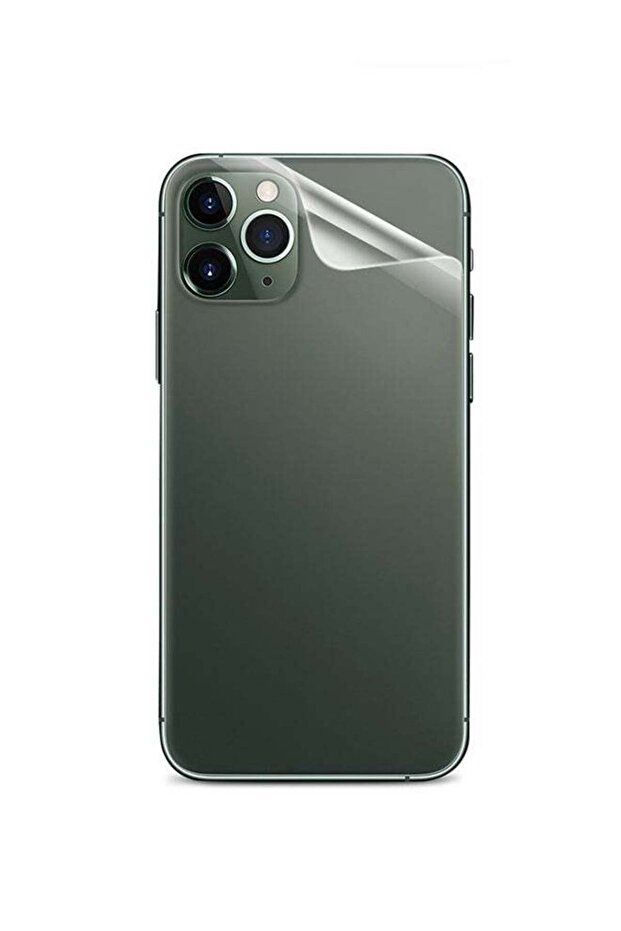 واقي شاشة خلفي متوافق مع iPhone 11 Pro Max شفاف - 1