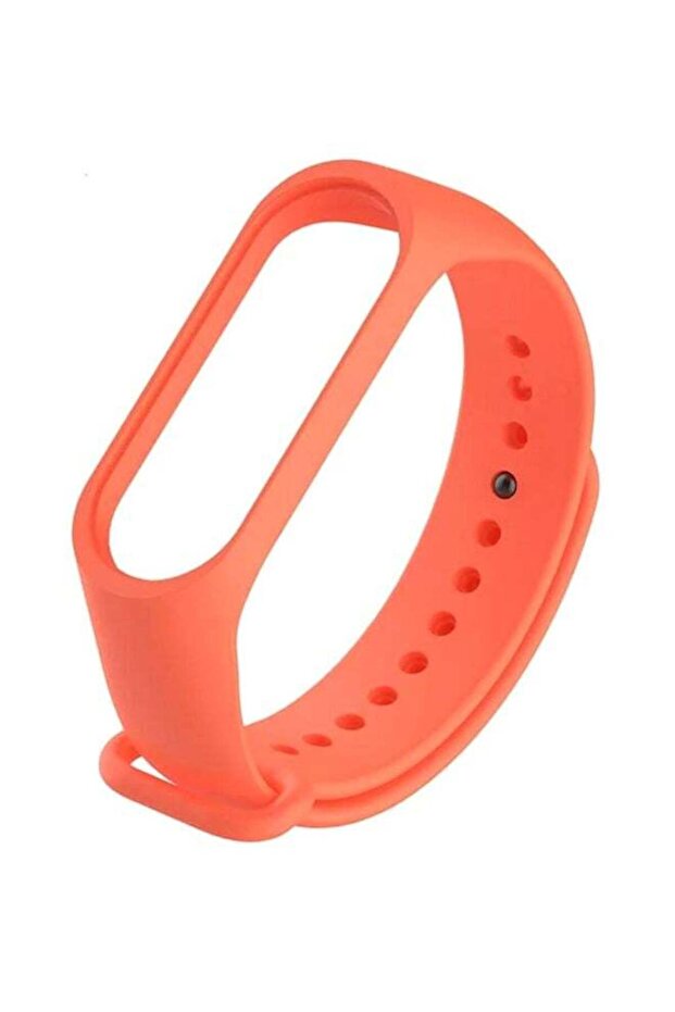 حزام بديل لساعة Mi Band 3 باللون البرتقالي