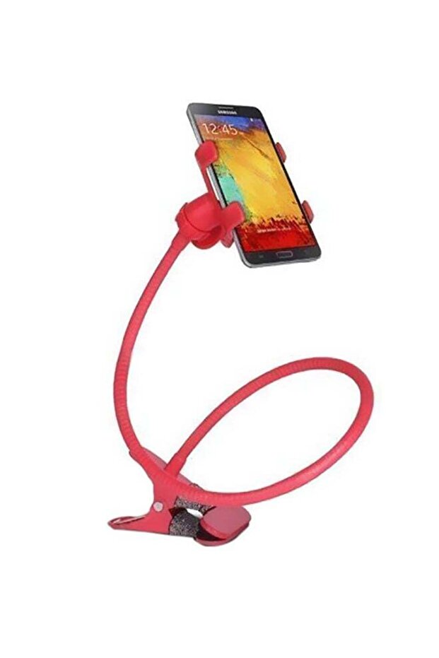 حامل هاتف محمول عالمي للسيارة باللون الأحمر - 1