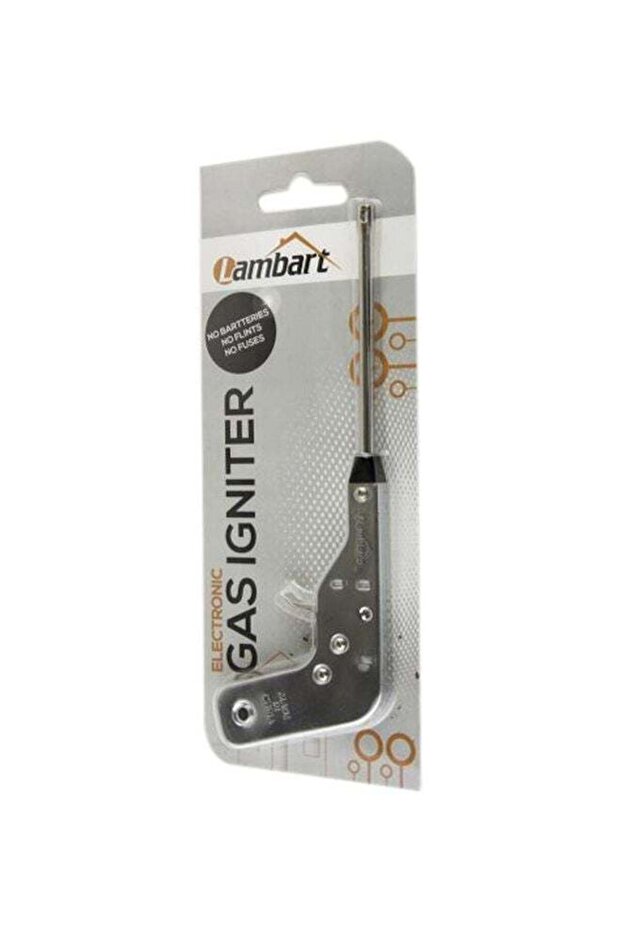 ولاعة غاز إلكترونية من لامبرت فضية - 1