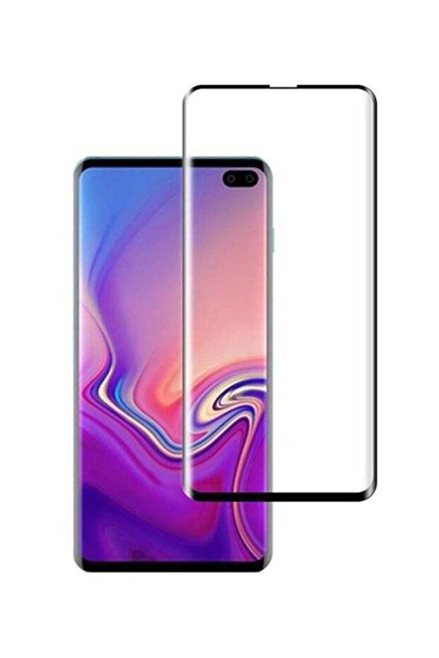 واقي شاشة شفاف لهاتف سامسونج جالاكسي S10 بلس - 1