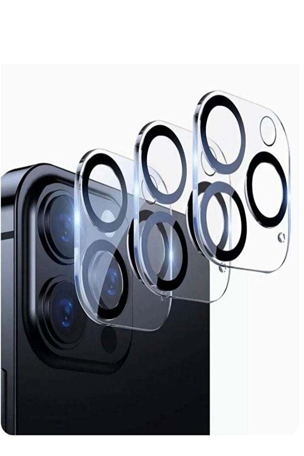 3 قطع حماية للكاميرا لهاتف iPhone 12PRO MAX - 1