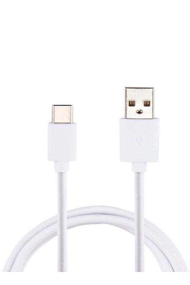 Type-C Data Sync Charging Cable White - 1