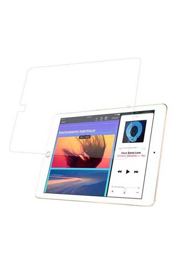 واقي شاشة شفاف لجهاز Apple iPad Pro مقاس 9.7 بوصة - 1