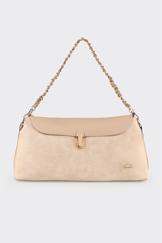 Bej Kadın Çapraz Çanta - 1