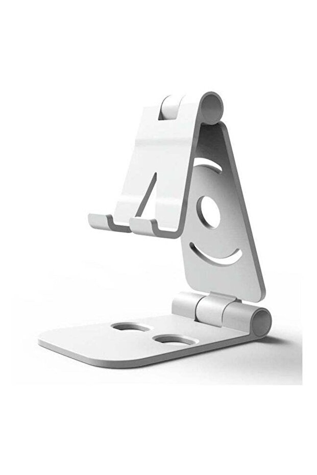 حامل هاتف محمول عالمي قابل للتعديل باللون الفضي - 1