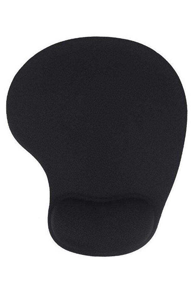 Wrist Support Comfortable Mousepad Black - 1
