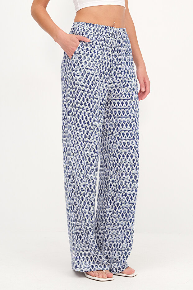 Patterned Trousers Pn17458 - 2