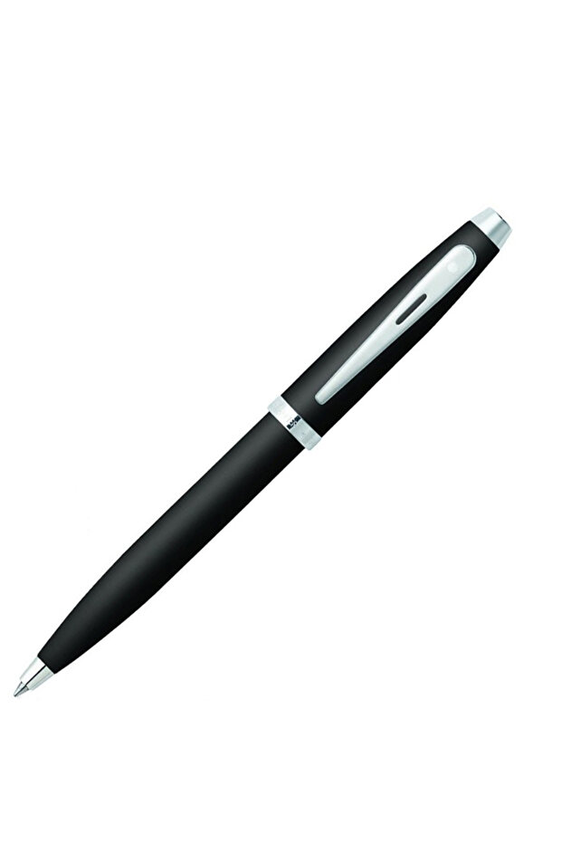 100 Matte Black Chrome Trim Ball Pen