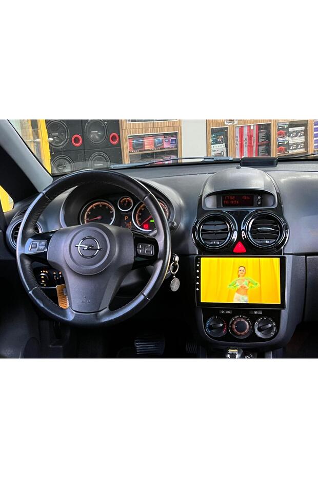 OPEL CORSA C-D İÇİN 9İNÇ CARPLAY-ANDROİD AUTO MULTİMEDYA - 4