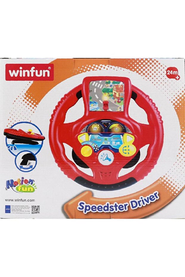 مجموعة أنشطة التعلم لمرحلة ما قبل المدرسة من Motion Fun Speedster Driver - 3