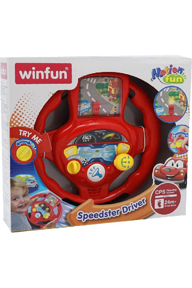 مجموعة أنشطة التعلم لمرحلة ما قبل المدرسة من Motion Fun Speedster Driver - 2