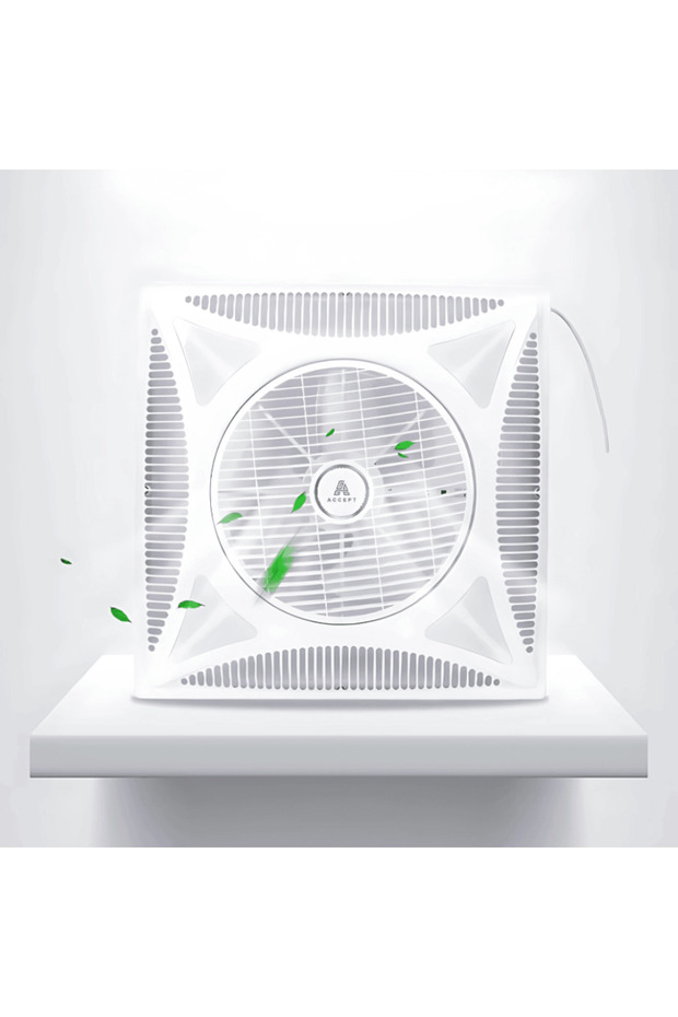 Ceiling Ventilation Fan 60×60 cm with Remote Control - 1