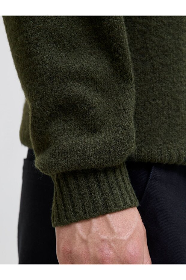 Strickpullover Einfarbig Strickpullover - 6