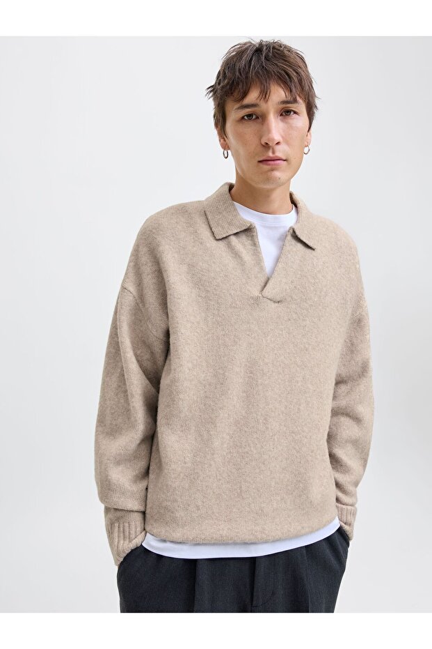 Strickpullover Einfarbig Strickpullover - 8