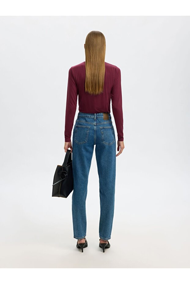 Oberteil mit langen Ärmeln Basic High Neck - 3