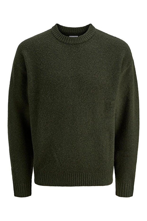 Strickpullover Einfarbig Strickpullover - 2