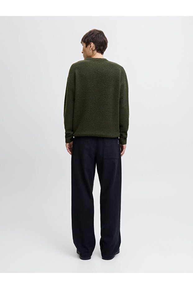 Strickpullover Einfarbig Strickpullover - 3