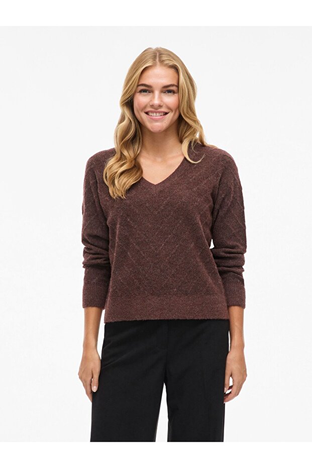 Strickpullover VIESTHER V-Ausschnitt - 1