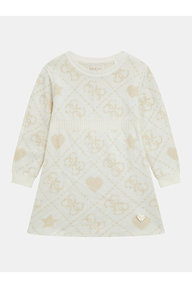 Yarn Girls' A-Line Wool Blend Knit Dress
