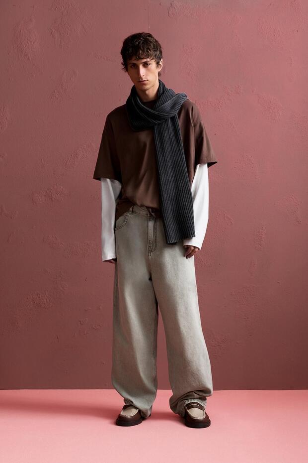 Çift katlı uzun kollu tişört - 2