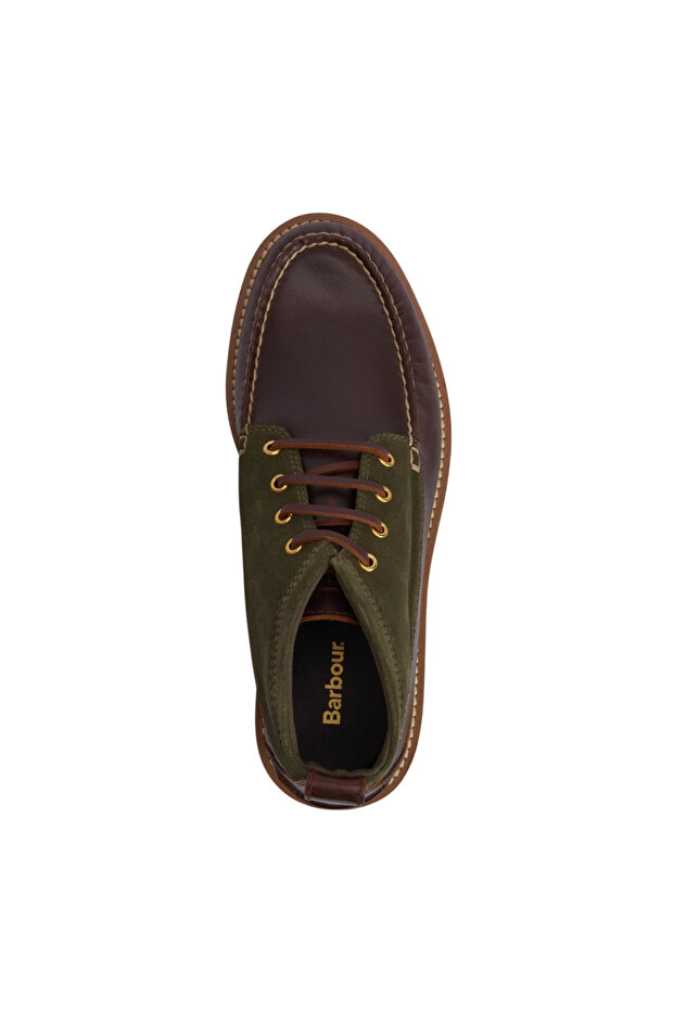 Hadston Chukka Bot OL32 Olive/Dark Brown - 7