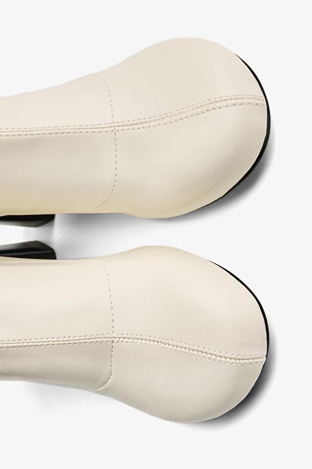 Blok topuklu bot - 4