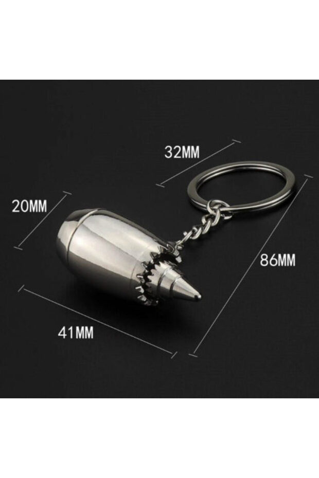 Jet Engine Keychain - 4