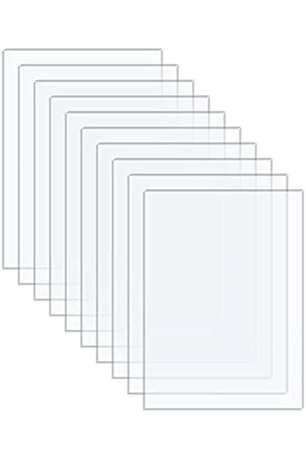 Transparent Acrylic Sheets from Plexiglass for Picture Frame Glass Replacement, Project Display, and - 2