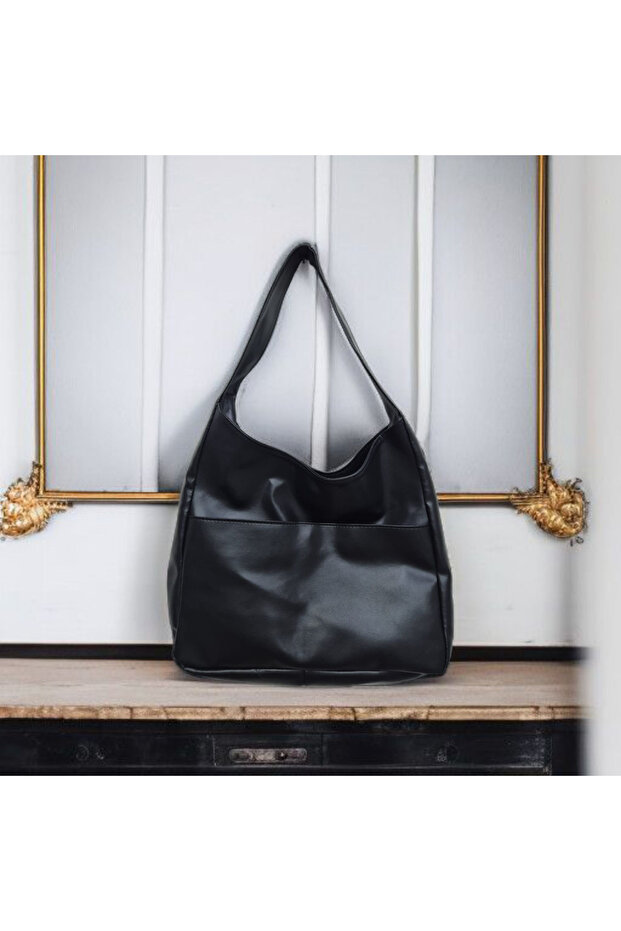 Women's Shoulder Bag Large Volume Leather Look Daily Use