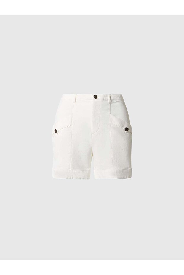 Pamuklu Kargo Şort - 1