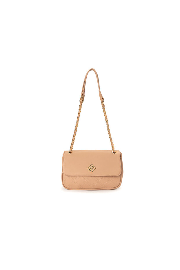 Stitch Detail Flap Over Sling Bag