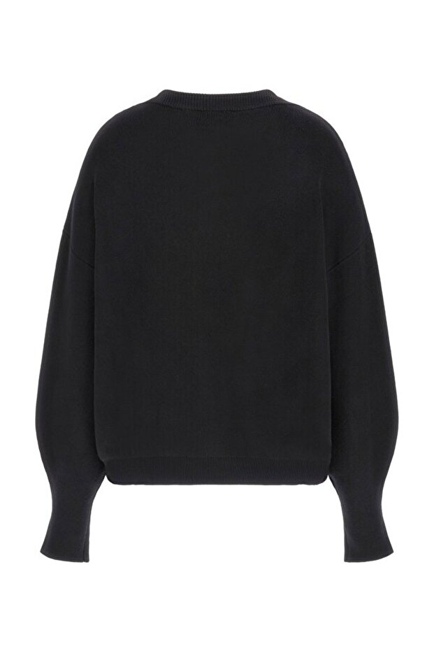 Leighton Kadın Siyah Triko - 2