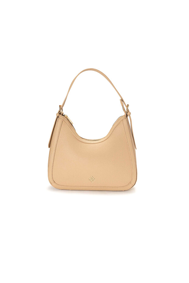 Textured Shoulder Bag with Adjustable Strap