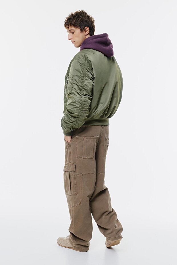 Oversize STWD bomber ceket - 6