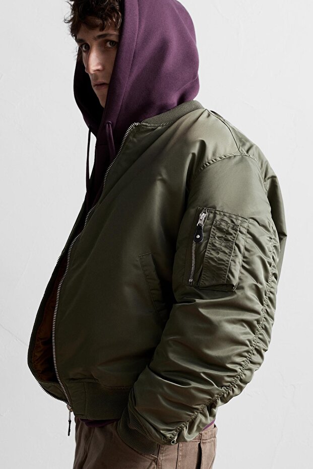 Oversize STWD bomber ceket - 2