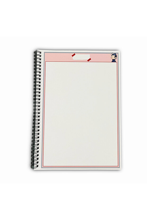 Jujutsu Kaisen Suguru Geto Unlined A4 School Notebook 72 Sheets Model 2 - 5