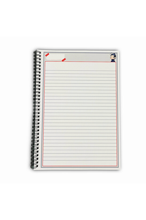 Jujutsu Kaisen Suguru Geto Striped A4 School Notebook 72 Sheets Model 1 - 5