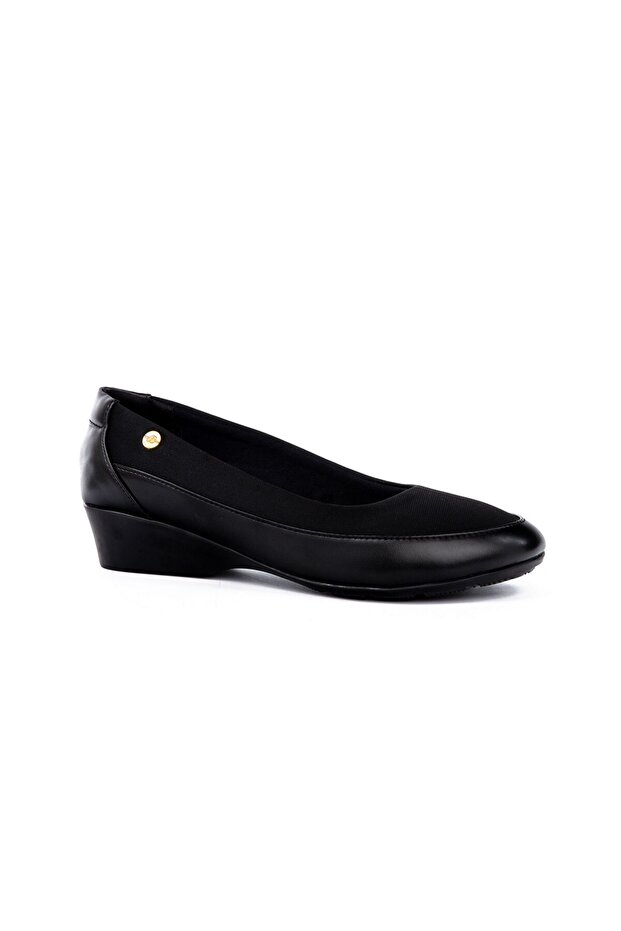 Knit Low Heel Pumps - 1
