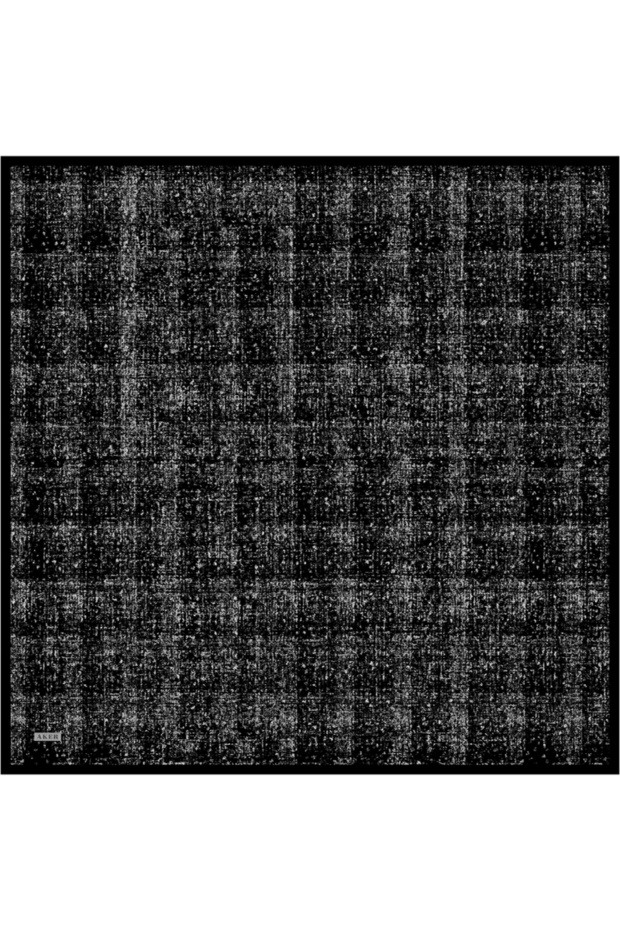 İpek Krep Saten Eşarp - 1