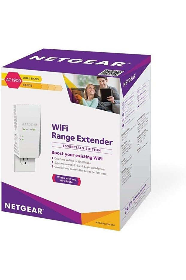 موسع نطاق WiFi AC1900 - الإصدار الأساسي (EX6400)
