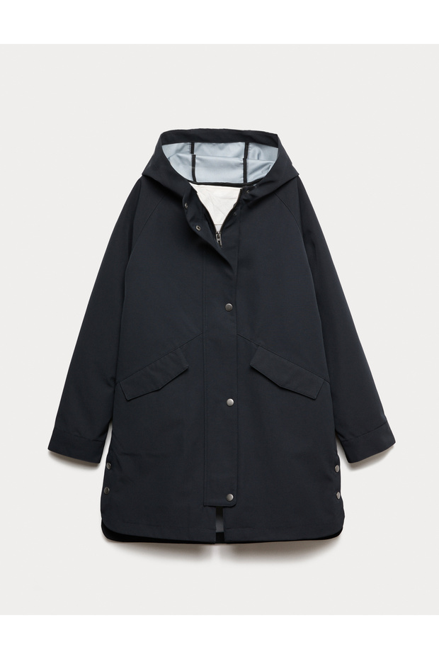 Kapüşonlu Çocuk Parka - 1