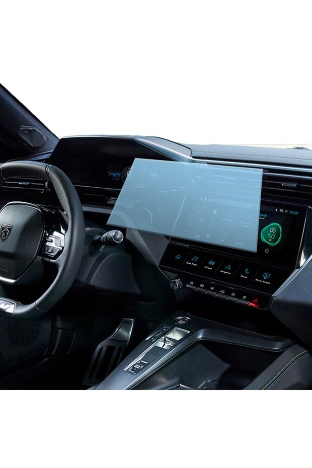 Hydrogel Navigation Screen Protector for Peugeot 408, - 4