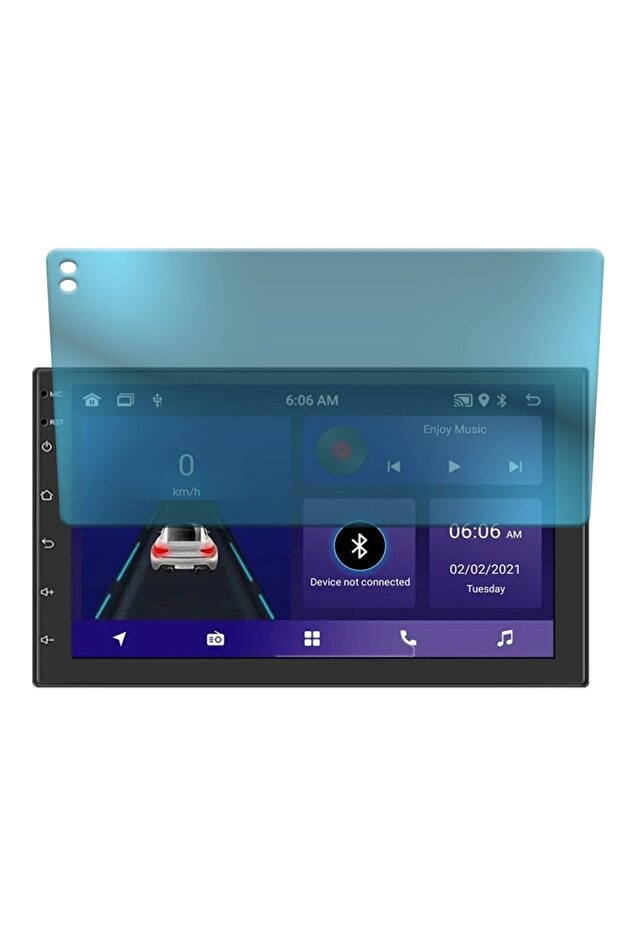 Hydrogel Regenerable Screen Protector for EVEAN 10-inch Navigation System - 4