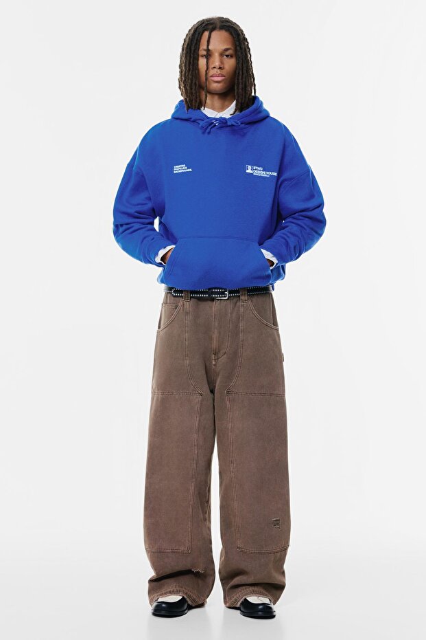 STWD kapüşonlu sweatshirt - 2