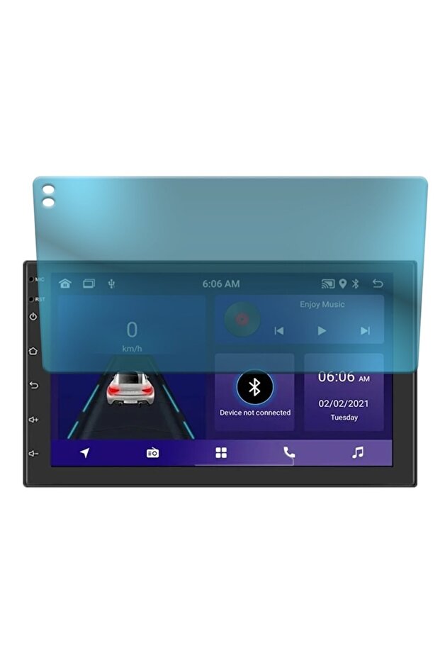 Hydrogel Regenerable Screen Protector for EVEAN 10-inch Navigation System - 2