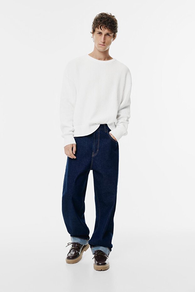 Fitilli örgü kazak - 2