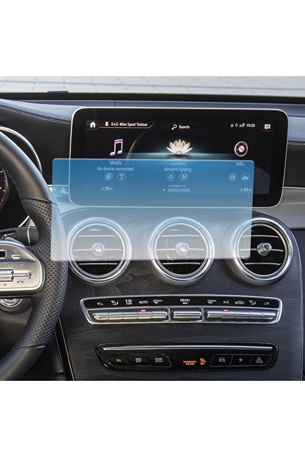 Hydrogel Navigation Screen Protector for Mercedes-Benz GLC 2018 (Facelift) - 2
