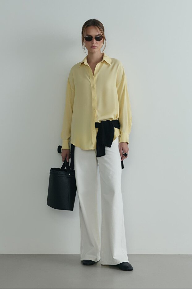 Sarı Alessa Gömlek - 4