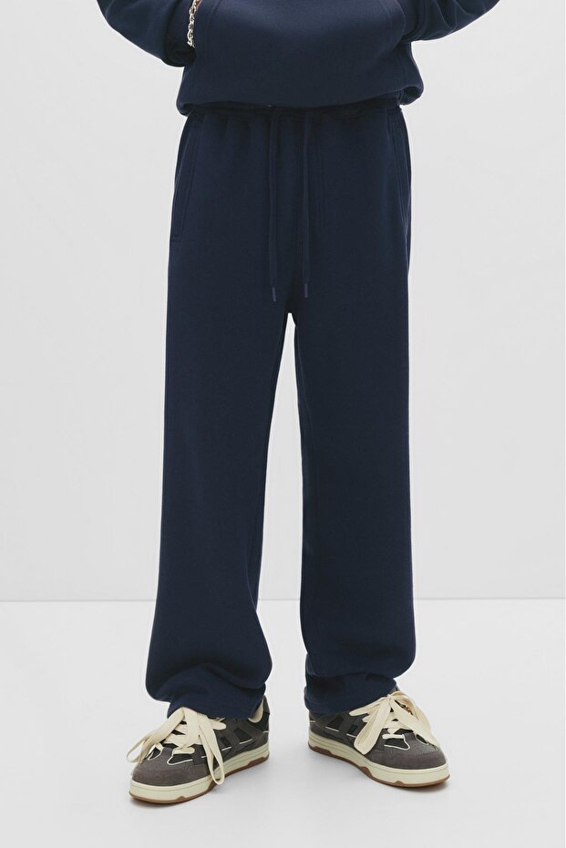 Bol kesim jogger pantolon - 5